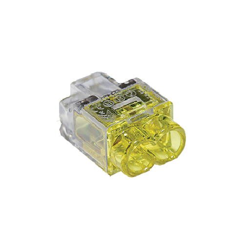 Empalme Helacon Plus mini cabl.amarillo